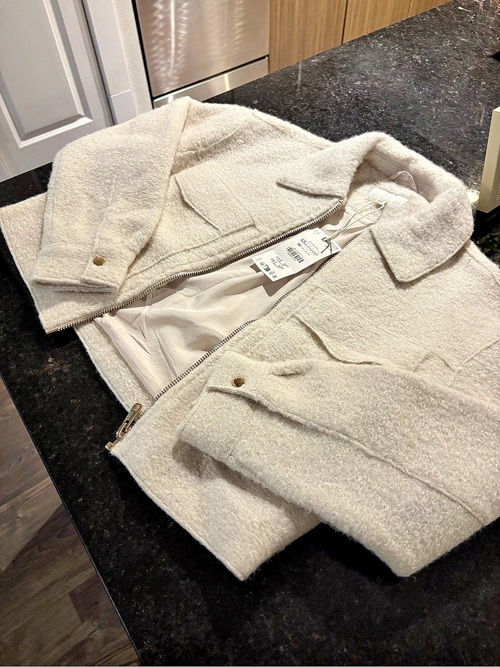 Zara Bouclé Jacket